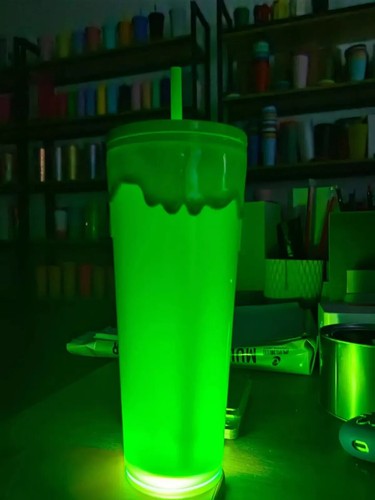 Halloween slime green - green, glow