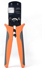 Micro Connector Pin Crimping Tool 0.03-0.5mm² Ratcheting Crimper for D-Sub, Open
