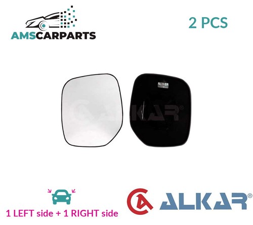 Rear view mirror glass - mirror, pair