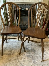 Pair farmhouse chairs - pair, of