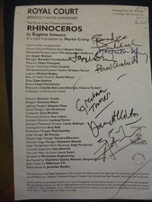 Sherlock Avengers BENEDICT CUMBERBATCH & Dr Who actors hand signed programme