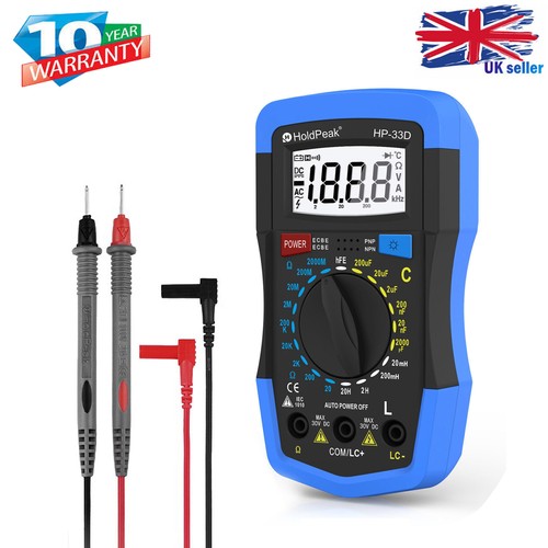 Lcd digital multimeter - lcd, lcr