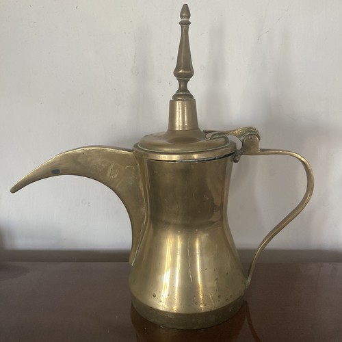 Vintage brass arabic - brass, dallah