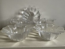 Dartington Glass Daisy Bowl Set Of 7 Pieces