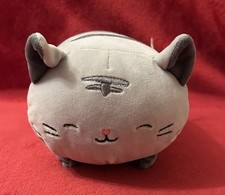 Theworks Tabby Grey Cat Soft Plush Toy Collectible Cuddly Stuffed Animal