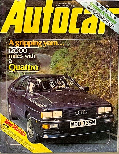 Autocar magazine sep - magazine,