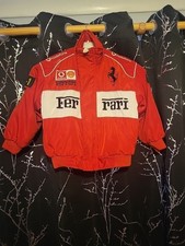 Red Ferrari Jacket. Size Small