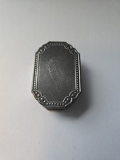 Vintage German Pewter Matchbox Holder – Kölner Zinnmanufaktur – Handcrafted 