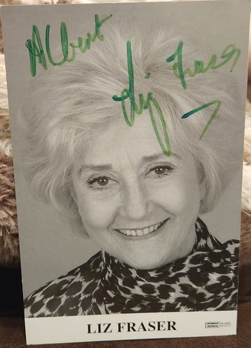 Signed liz fraser 4 5 - fraser, 3.5