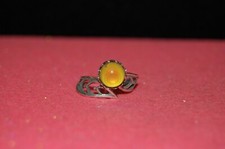 Leaf Wrap Mood Ring--Sterling