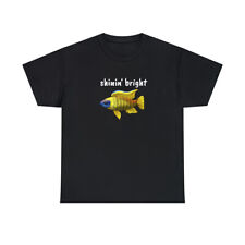 Sunshine Peacock African Cichlid - "Shinin' Bright" Aquarium Fish Tank T-shirt
