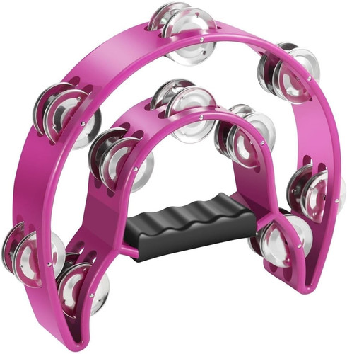 Flexzion tambourine metal half - tambourine,