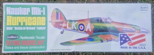 Guillows hawker hurricane - guillows,