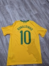 2006-08 Brazil Home Jersey #10