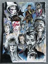 David Bowie A3 Print Labyrinth
