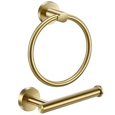 Toilet Roll Holder and Towel