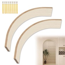 2 Pcs Wooden Doorway Arch Kit
