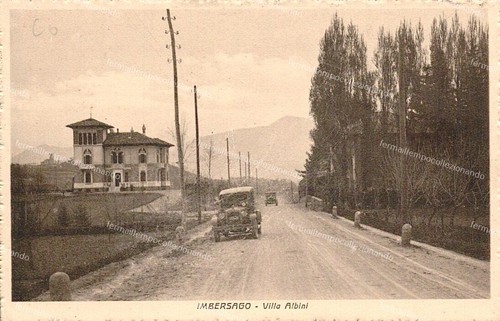 Dt350 postcard imbersago villa - dt350,