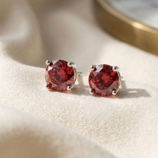 Ruby Moissanite Crystal