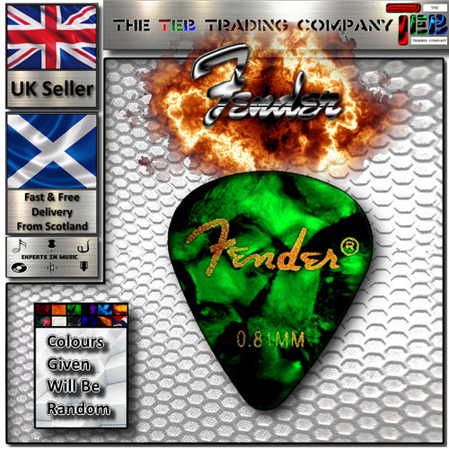 Fender guitar picks - guitar, picks/plectrums