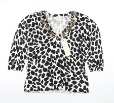Jeff & Co Women Black Animal