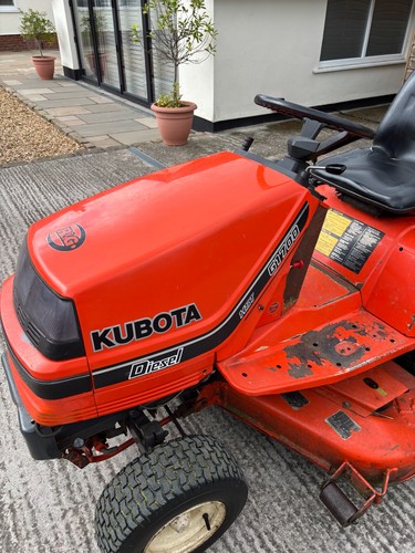 Kubota g1700 diesel ride - kubota,