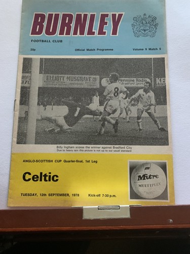 Burnley celtic anglo - burnley,