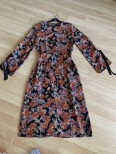 BNWOT ladies multicoloured long sleeved dress size 12 Primark