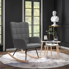 Wingback rocking chair - rocking,