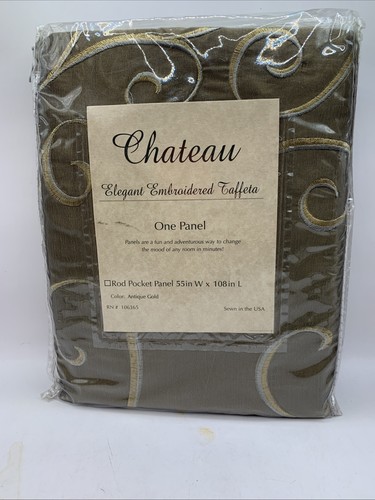 Rod pocket curtain panel - pocket,