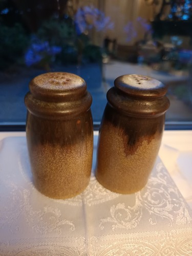 Denby romany salt pepper - pepper, cruet
