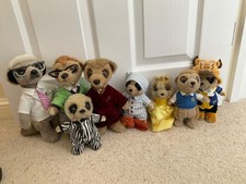 Meerkat Soft Toy Bundle. 8 in total. VGC