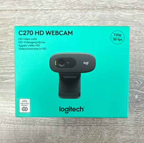 Logitech c270 720p webcam - hd,