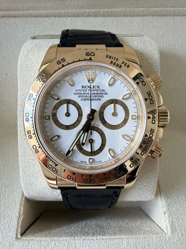 Rolex daytona 116518 18k - rolex,