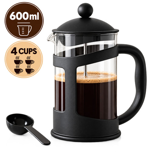 French press coffee maker - french,
