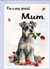 Miniature Schnauzer A6 Blank