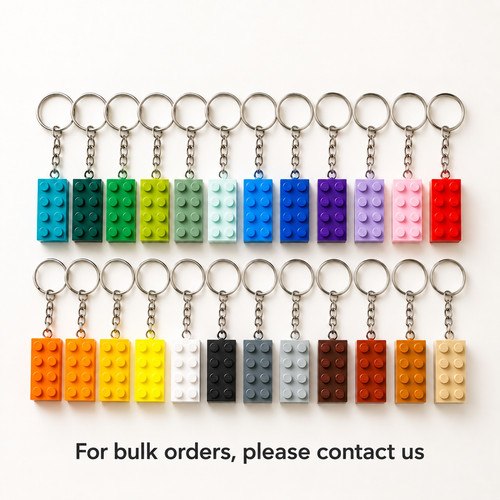 Brick keyring key - brick, keyring's