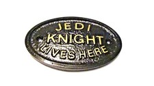 JEDI KNIGHT LIVES HERE HOUSE