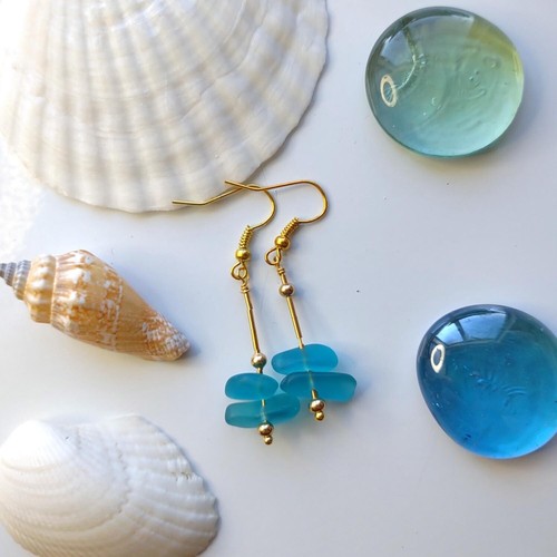 Handmade frosted faux seaglass - faux,
