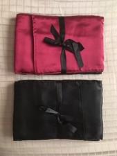 Set of 2 PreZerve™ Anti-tarnish Satin jewelry travel pouch organizer