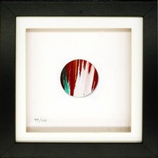 Damien Hirst Original Mini Spin Painting. Scattered Spot #99