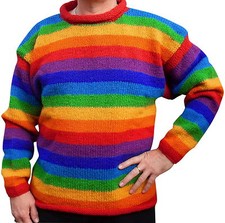 Fair Trade Rainbow Stripe