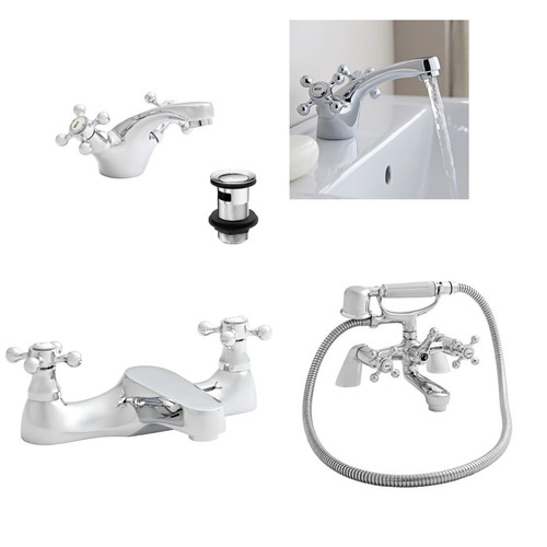Mono basin mixer tap dual - tap,