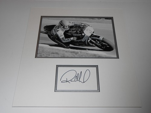 Randy mamola hand signed - randy,