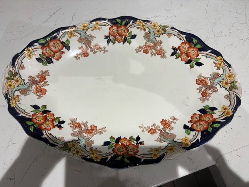 Royal vitreous oval dish large - royal,