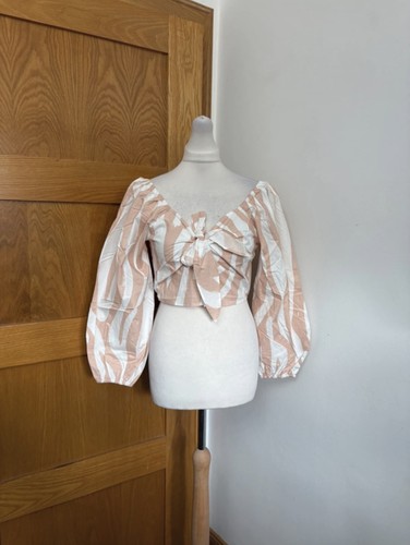 Influence sleeve crop top - sleeve,