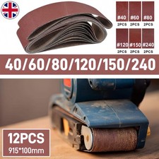 12pcs 100 915mm sanding - x,
