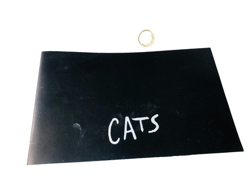 Theatre programme cats - theatre,