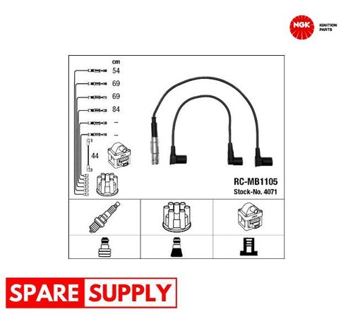 Ignition cable kit for - cable,