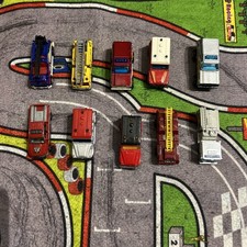 Matchbox 10 Emergency Vehicles Bundle Job Lot Fire Engines Trucks Rescue Medical